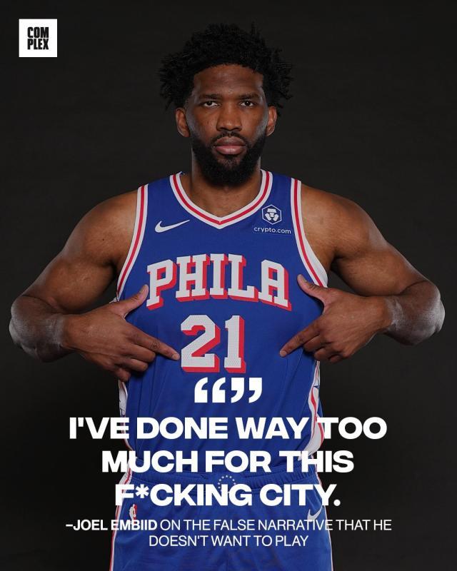 爱体育官方下载入口-恩比德怼费城球迷：我曾经不惜身体打球就换来这些